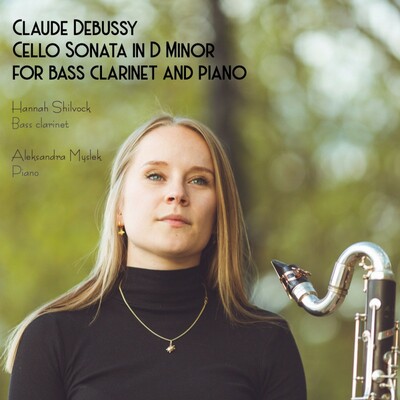 Release Cover Art: Claude Debussy: Cello Sonata, CD 144 (arr. For Bass Clarinet and Piano)